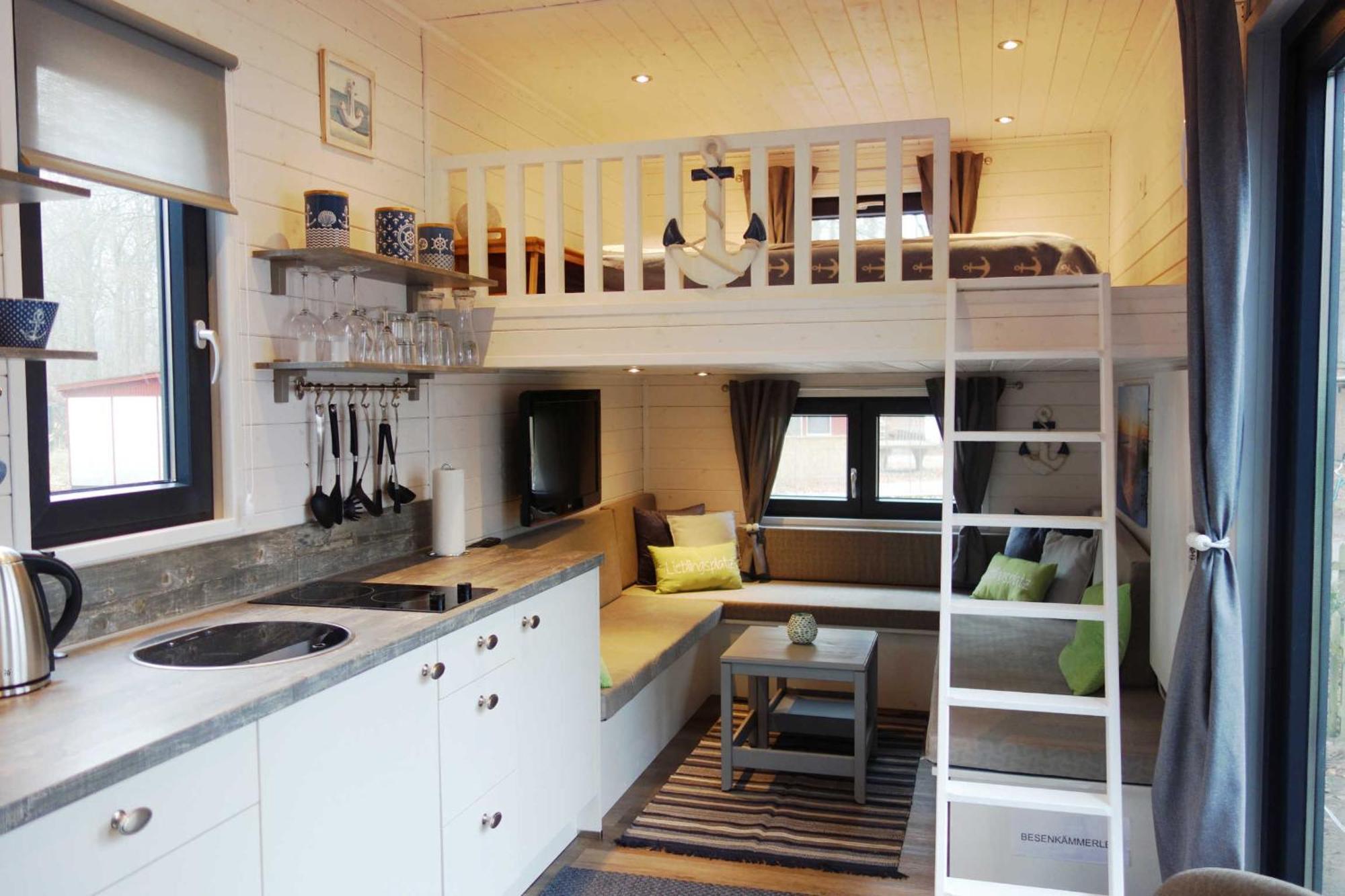 Tiny House Ankerplatz Auf Dem Ostseecamp גראל-מוריץ מראה חיצוני תמונה